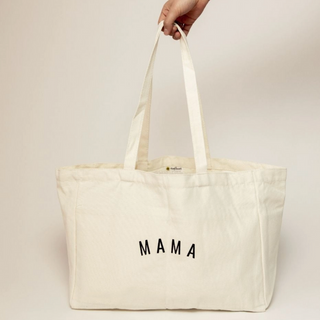 Mama Canvas Tote by Sunflower Motherhood | Eco Friendly Diaper Bag