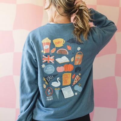 Cozy Stars Hollow Sweatshirt by Pippi Post