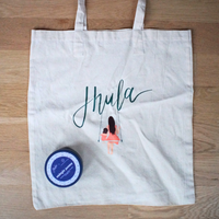 Jhula x Scrumptious Wicks Candle Tin + Reusable Tote Bag Set