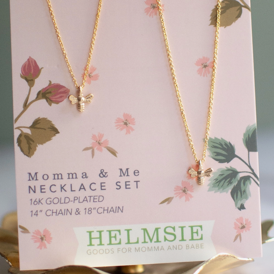 Mommy & Me Bees Necklace Set