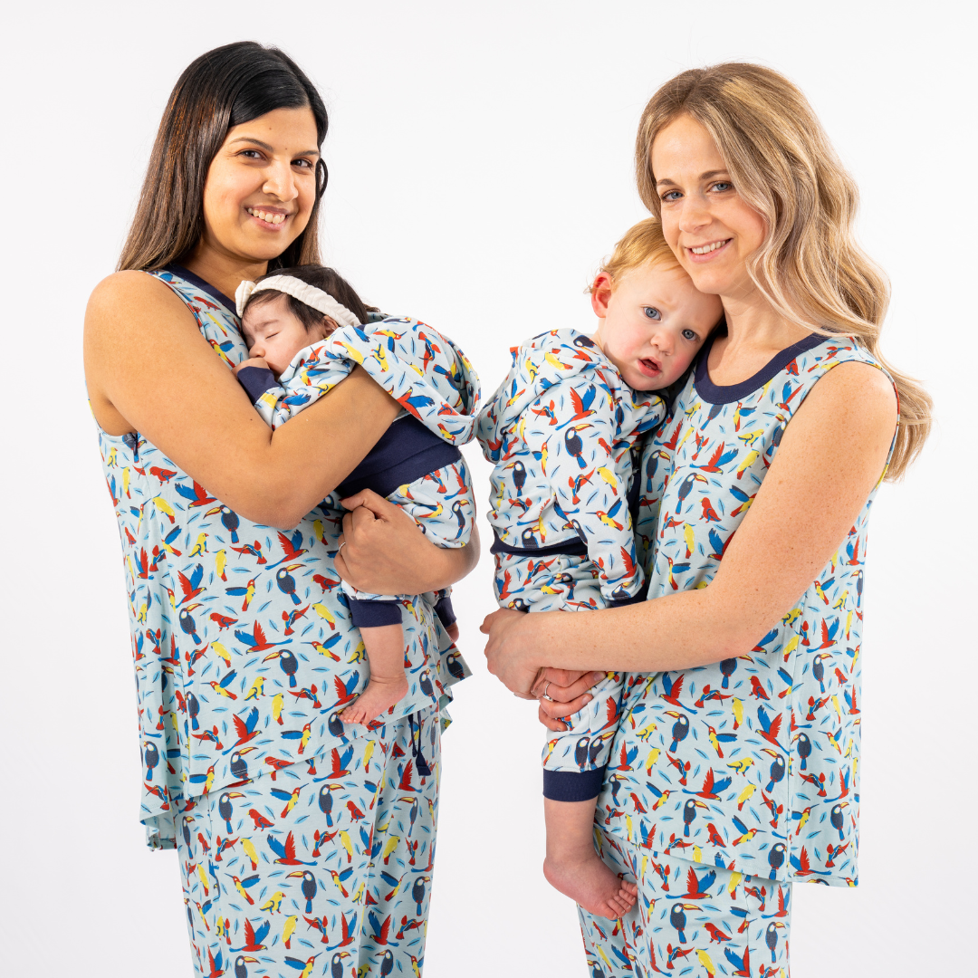 Mommy & Me Pants Bundle - Jimi Birds