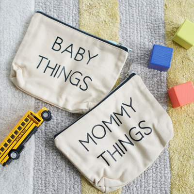 Mommy and Baby Travel Pouches by Pearhead